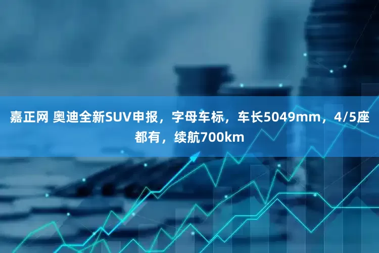 嘉正网 奥迪全新SUV申报，字母车标，车长5049mm，4/5座都有，续航700km