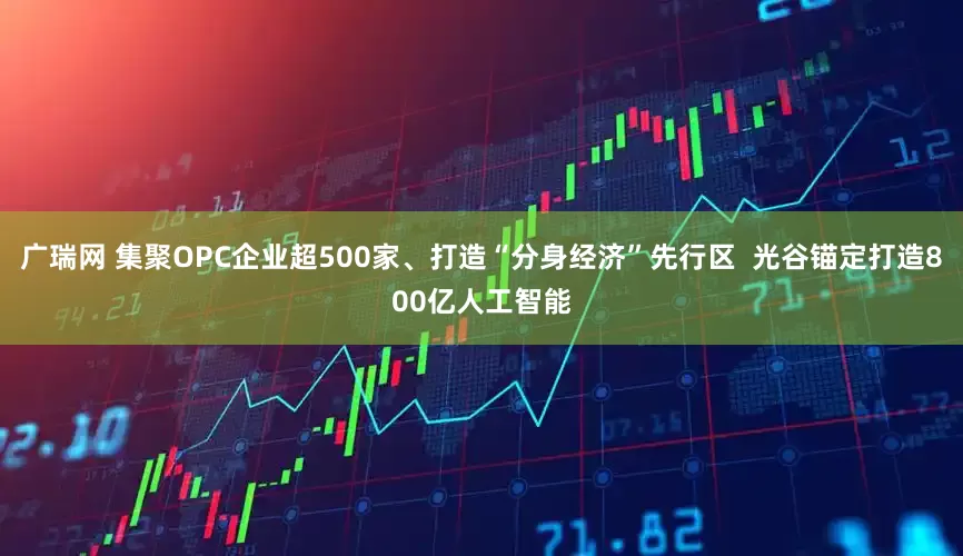 广瑞网 集聚OPC企业超500家、打造“分身经济”先行区  光谷锚定打造800亿人工智能